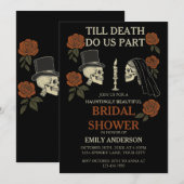 Invitation Jusqu'à la mort faisons-nous partie de la Fête des (Devant / Derrière)