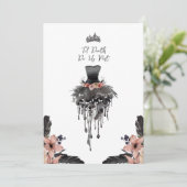 Invitation Jusqu'à la mort Faisons-nous partie de la Fête des (Debout devant)