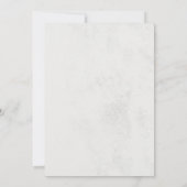 Invitation Jusqu'à la mort Faisons-nous partie Fête des marié (Dos)