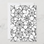 Invitation Jusqu'à la mort faisons-nous partie Mariage d'Hall (Dos)