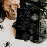 Invitation Jusqu'à la mort faisons-nous partie Mariage d'Hall<br><div class="desc">Jusqu'à la mort Faisons-nous partie de mariage gothique d'Halloween Invitation</div>
