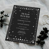 Invitation Jusqu'à la mort faisons-nous partie Mariage d'Hall