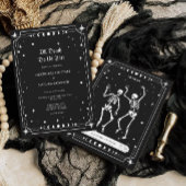 Invitation Jusqu'à la mort faisons-nous partie Mariage d'Hall