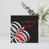 Invitation Jusqu'à la mort nous faire partie de Goth Style Ma (Debout devant)