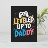 Invitation Jusqu'à papa (Debout devant)