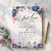 Just Love Minimaliste Mariage Moderne