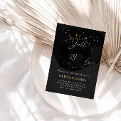 Invitation Juste Aimer Soirée De Mariage Élégante