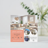 Invitation Juste listé | Flyer immobilier (Debout devant)