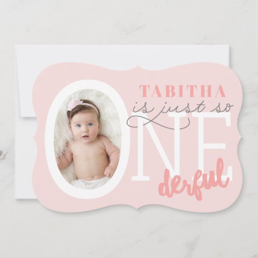 Invitation Juste pour ONEderful (Devant)