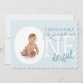 Invitation Juste pour ONEderful (Devant)