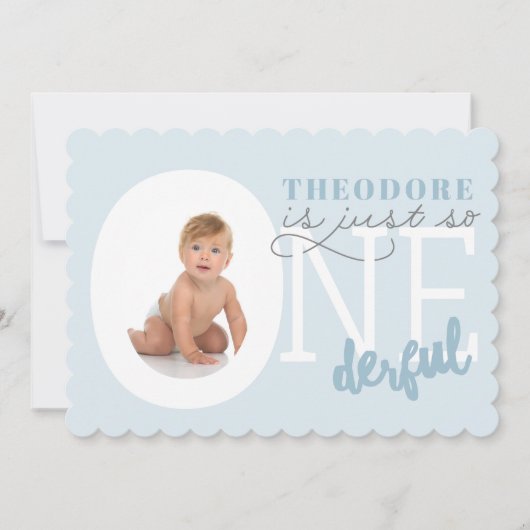 Invitation Juste pour ONEderful (Devant)