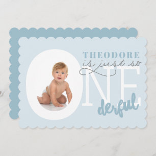 Invitation Juste pour ONEderful