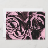 Invitation Juste quelques Roses (Devant)