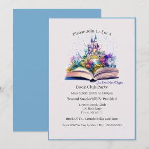 Invitation Juste un chapitre de plus - Club de lecture