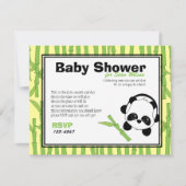 Invitation Juste un peu de bambou (Devant)