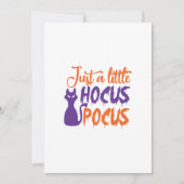 Invitation juste un peu de hocus pocus (Devant)