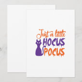 Invitation juste un peu de tour de magie (Devant / Derrière)