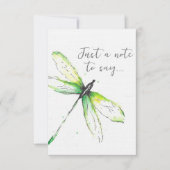 Invitation Juste une note à dire... (Devant)