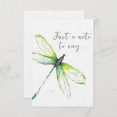 Invitation Juste une note à dire... (Devant / Derrière)