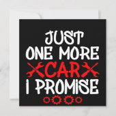 Invitation Juste Une Voiture De Plus Je Promets (Devant)
