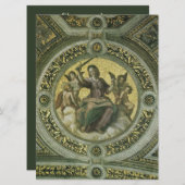 Invitation Justice par Raphael Sanzio, Faculté de droit (Devant / Derrière)