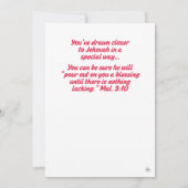 Invitation JW Baptism Card Welcome to the Best Life Ever (Dos)