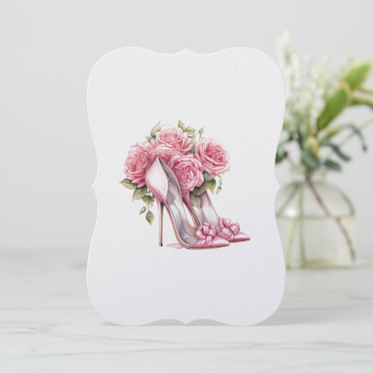 Invitation Kaart (Staand voorkant)