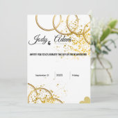 Invitation Kaart (Staand voorkant)