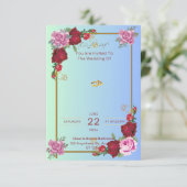 Invitation Kaart (Staand voorkant)