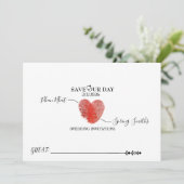 Invitation Kaart (Staand voorkant)