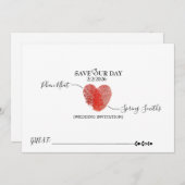 Invitation Kaart (Voorkant / Achterkant)