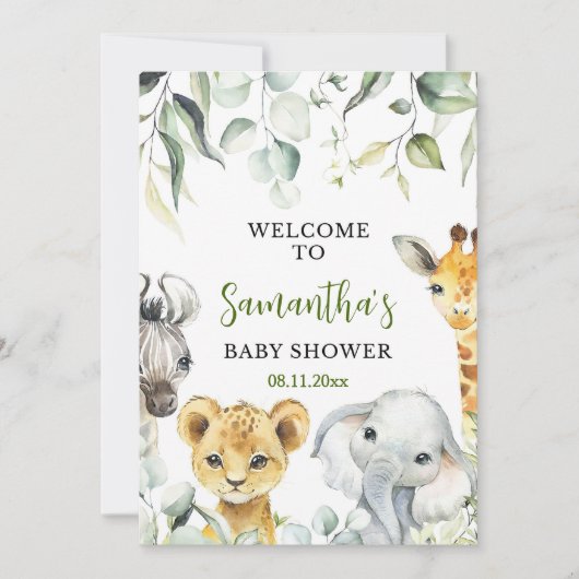 Invitation Kaart (Voorkant)