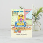 Invitation kaart (Staand voorkant)