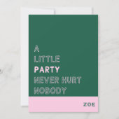 Invitation Kaart (Voorkant)