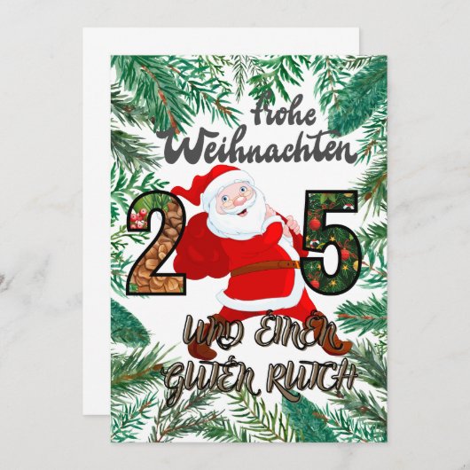 Invitation Kaart (Voorkant / Achterkant)