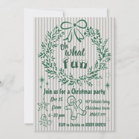 Invitation Kaart (Voorkant)