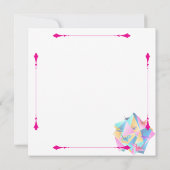 Invitation Kaleidoscope Origami (Dos)