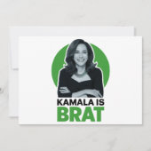 Invitation Kamala est un sarcastique amusant (Devant)