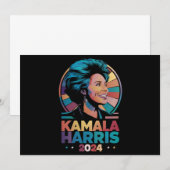 Invitation Kamala Harris 2024 Vote Président Kamala Election (Devant / Derrière)