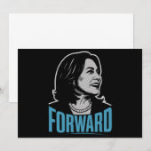 Invitation Kamala Harris Forward (Devant / Derrière)