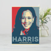 Invitation Kamala Harris pour le président 2024 - Hope (Debout devant)