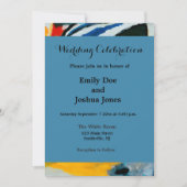 Invitation Kandinski Impression III Concert Peinture Abstrait (Devant)