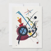 Invitation Kandinsky - Violet, (Devant)