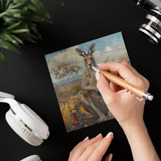 Invitation Kangaroo Handyman, personnalisable