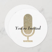 Invitation Karaoke (Devant / Derrière)