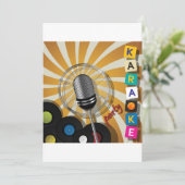 Invitation Karaoke (Debout devant)