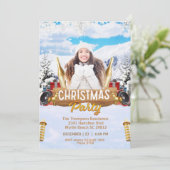 Invitation Karaoke Dance DJ Musique Noël (Debout devant)