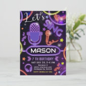 Invitation Karaoke, Soirée Musique Karaoke (Debout devant)