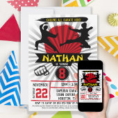 Invitation Karate Kid Arts martiaux Cobra Kai