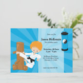 Invitation Karate Kids (Debout devant)
